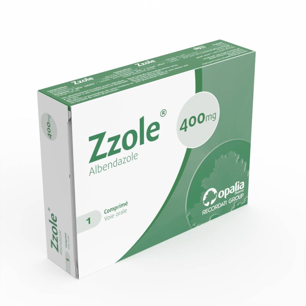 Z ZOLE 400 mg Comprimé Boîte de 1